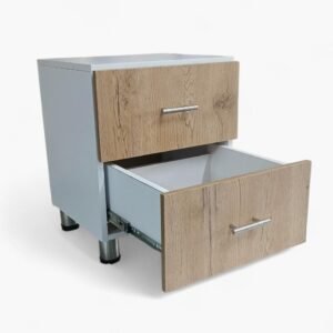 Cama de Lujo con Espejo | Incluye Colchón Semiortopédico 2 Nocheros