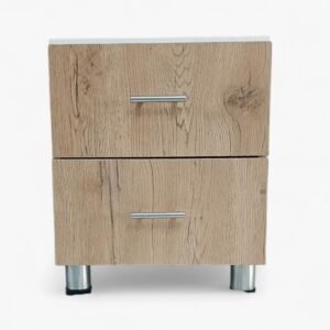 Cama de Lujo con Espejo | Incluye Colchón Semiortopédico 2 Nocheros