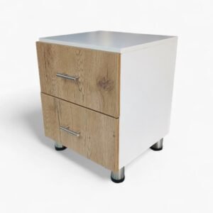 Cama de Lujo con Espejo | Incluye Colchón Semiortopédico 2 Nocheros