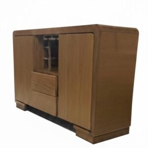 Multifuncional Multimedia Bio-Curve | Madera de Cedro | Color Beige