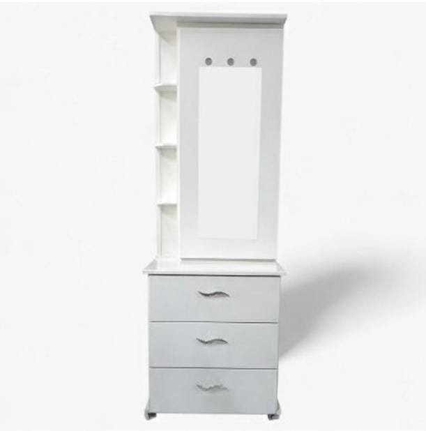 Tocador Zafiro | Blanco | Espejo Doble - Image 2