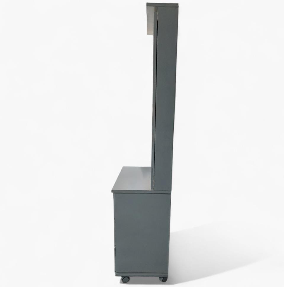 Tocador Zafiro | Blanco | Espejo Doble