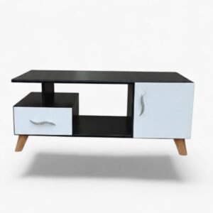 Mesa de Centro Moderna | Vanguard | Blanco-Negro