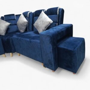 Sala en L Premium | Azul