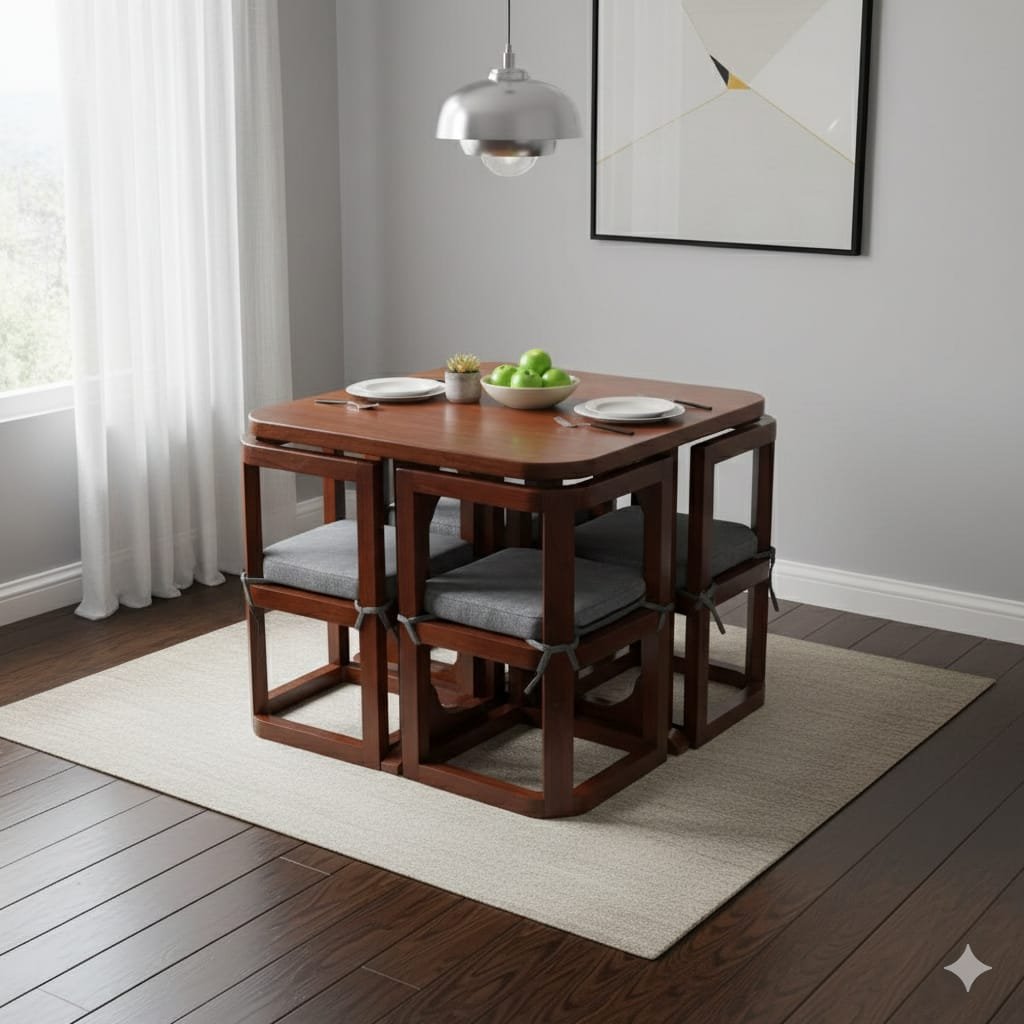 Comedor Ahorrador de Espacio | 4 Puestos