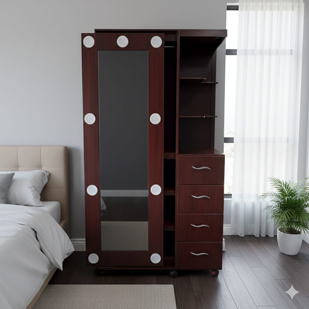 Closet Multifuncional | Luces LED - Espejo