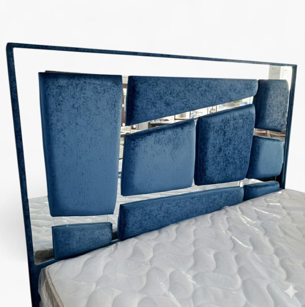 Espaldar de Cama King | Espejo Incrustado - Image 2