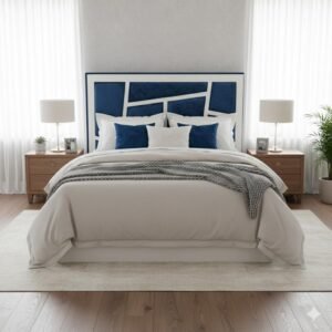 Espaldar de Cama King | Espejo Incrustado