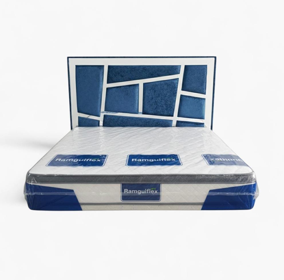 Espaldar de Cama King | Espejo Incrustado