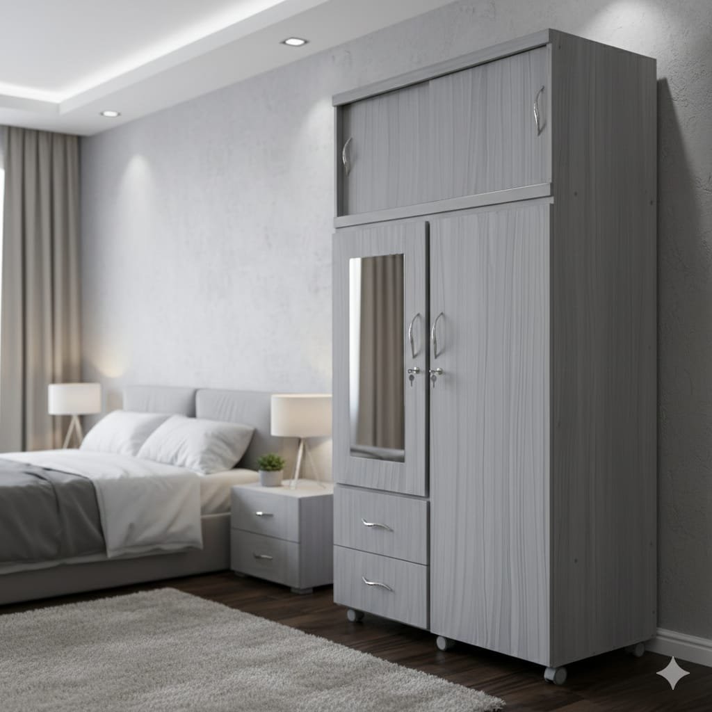 Clóset Moderno con Espejo