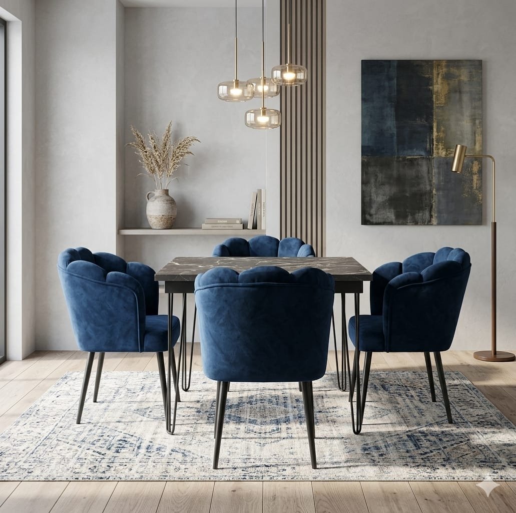 Juego de Comedor | Pétalo Azul