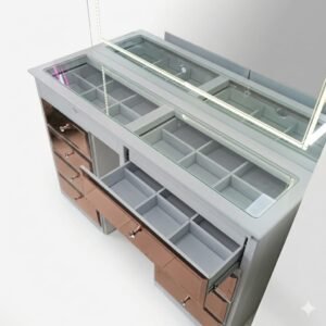 Tocador Ultra Moderno LED