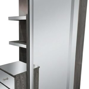Tocador | Puerta Deslizante | Luz LED | 5 gavetas