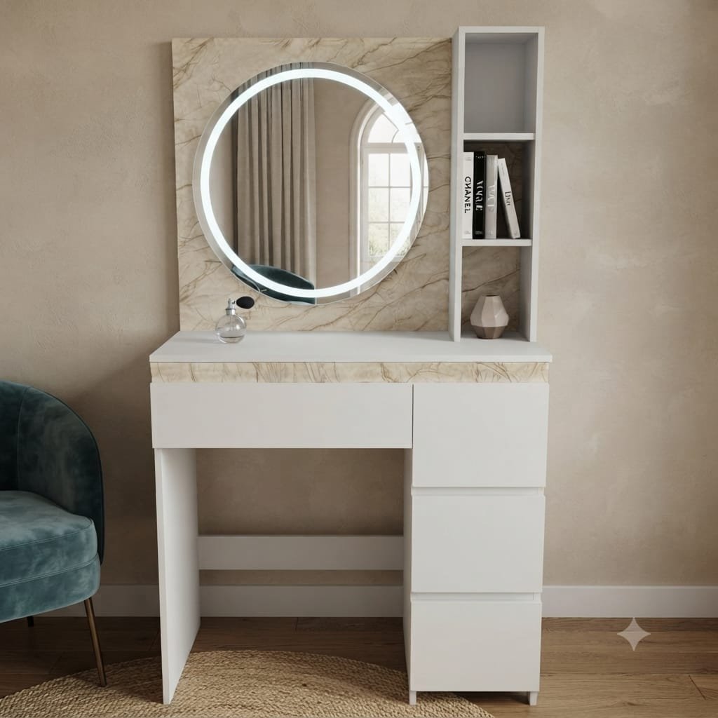 Tocador Circular | LED