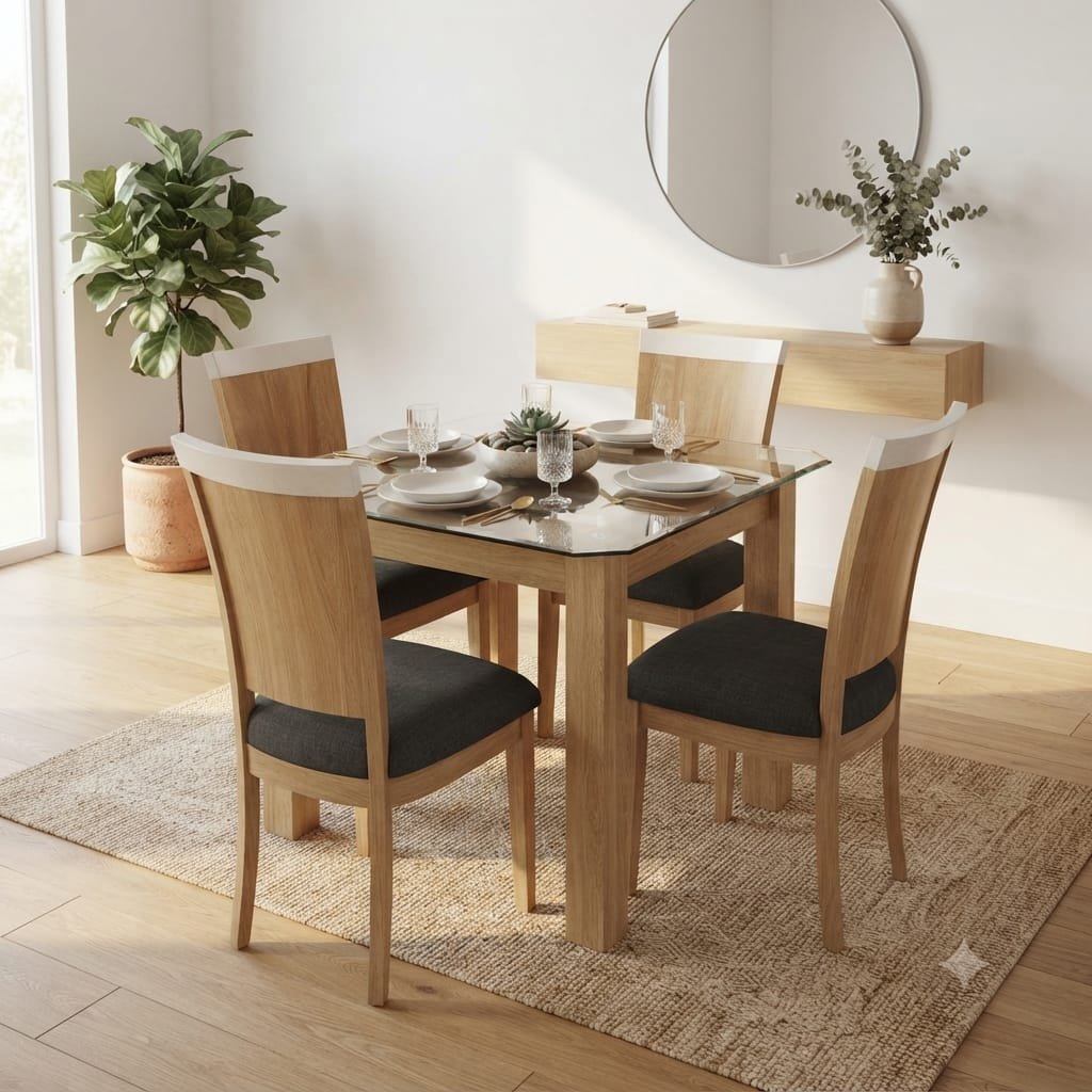 Comedor 4 puestos | Roble