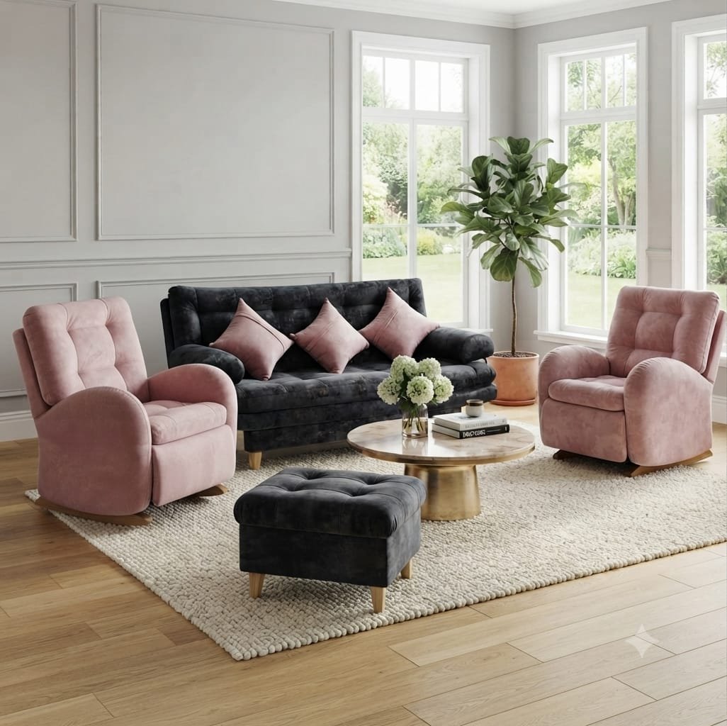 Juego de Sala Huevo | Reclinable